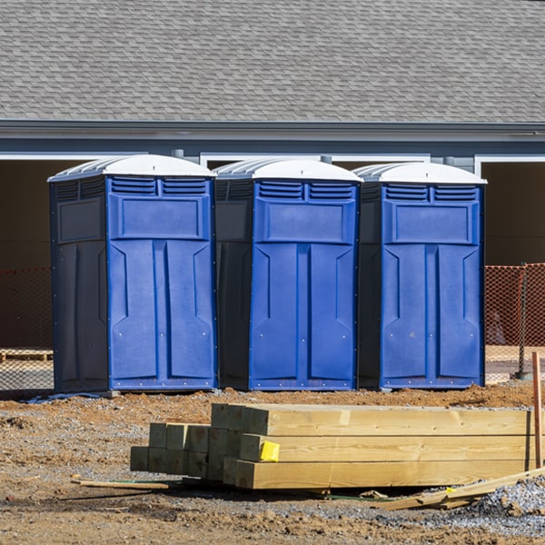 is there a specific order in which to place multiple portable restrooms in Wilson AR